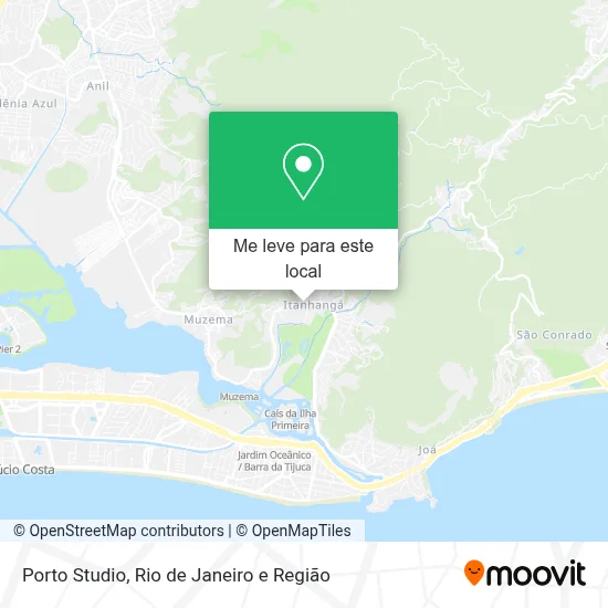 Porto Studio mapa