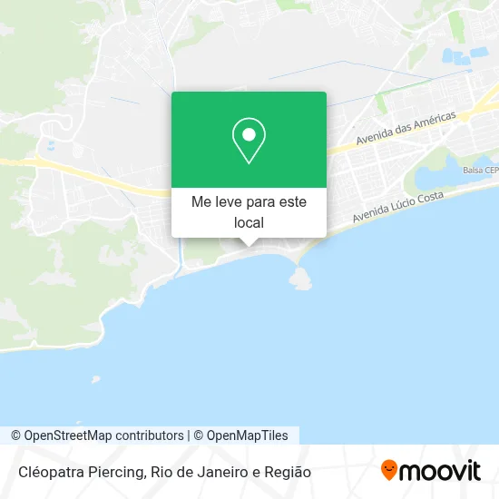Cléopatra Piercing mapa