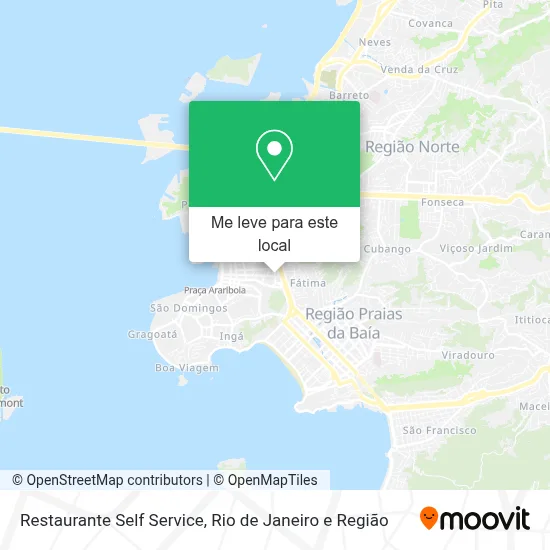 Restaurante Self Service mapa