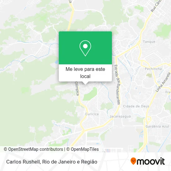 Carlos Rushell mapa