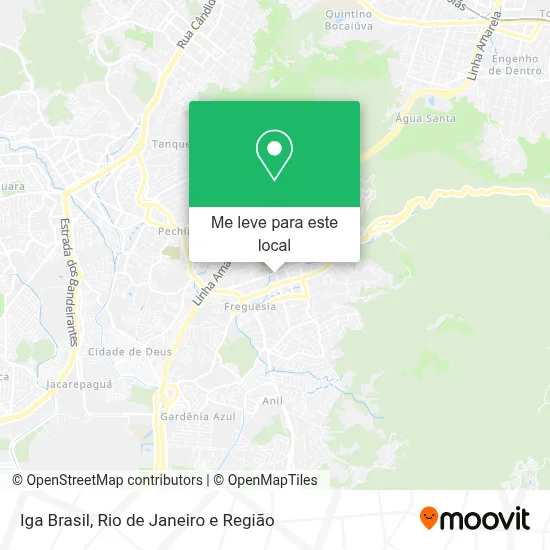 Iga Brasil mapa