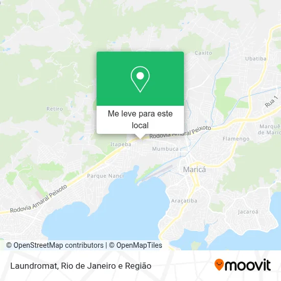Laundromat mapa