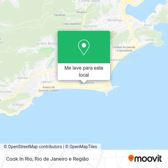 Cook In Rio mapa