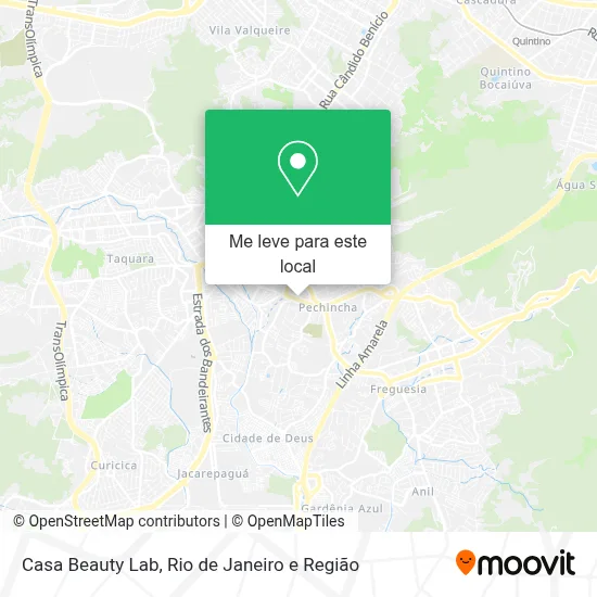 Casa Beauty Lab mapa