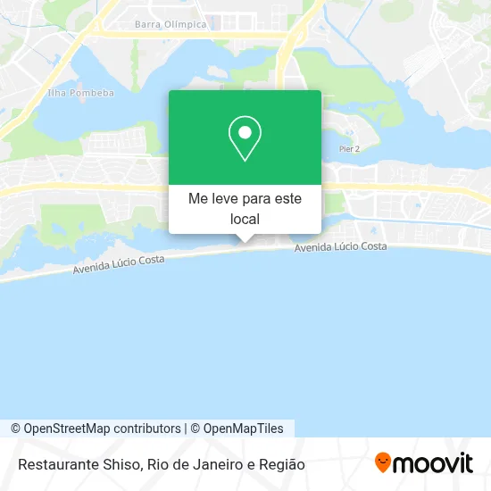 Restaurante Shiso mapa