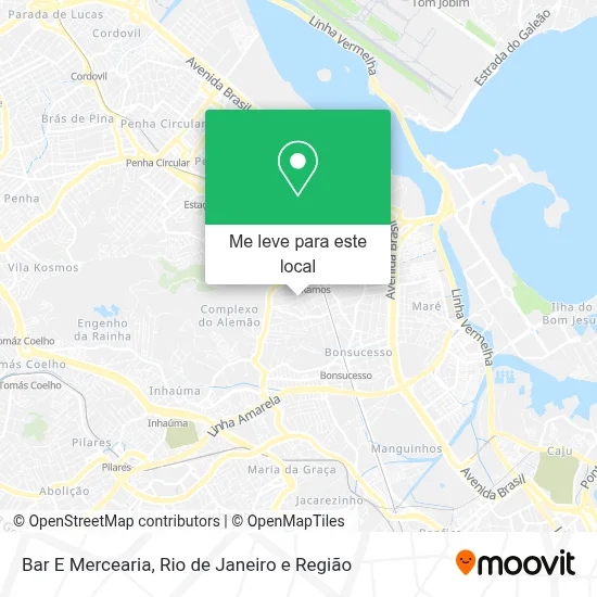 Bar E Mercearia mapa