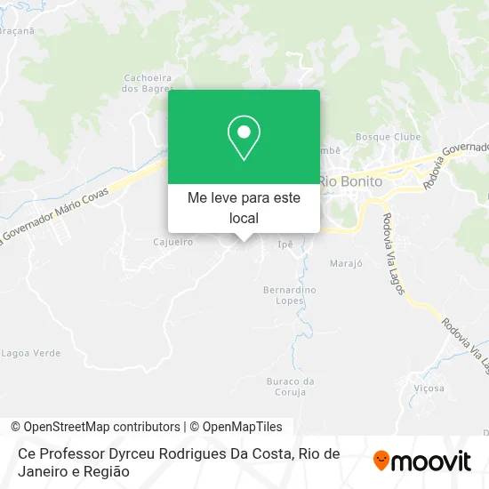 Ce Professor Dyrceu Rodrigues Da Costa mapa