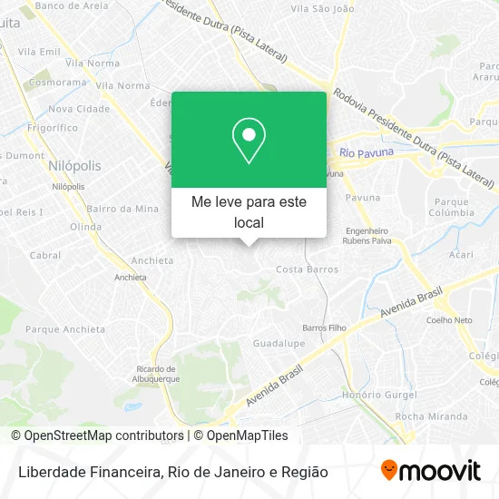 Liberdade Financeira mapa