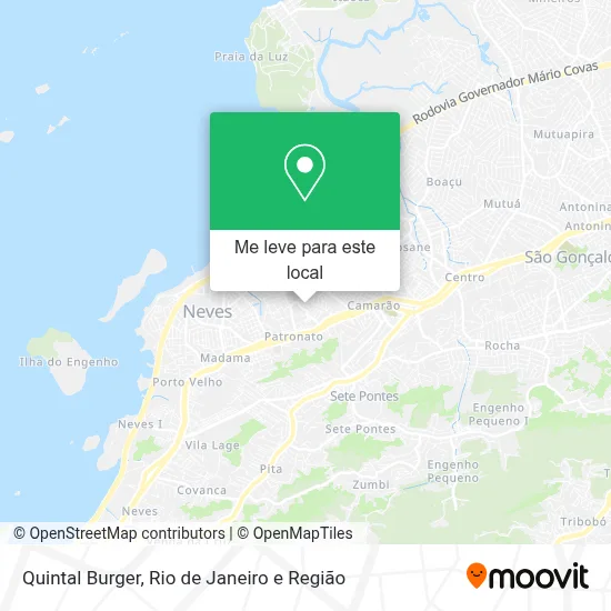 Quintal Burger mapa