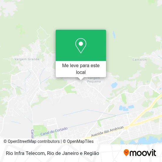 Rio Infra Telecom mapa