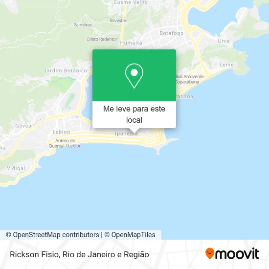 Rickson Fisio mapa