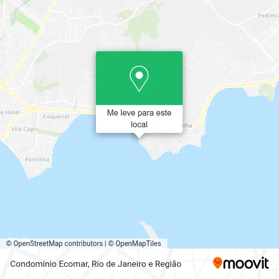 Condomínio Ecomar mapa