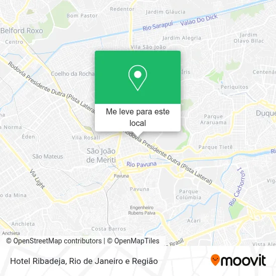 Hotel Ribadeja mapa