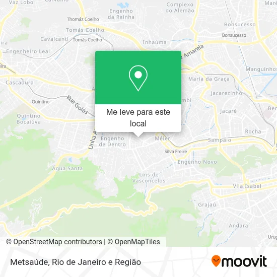 Metsaúde mapa