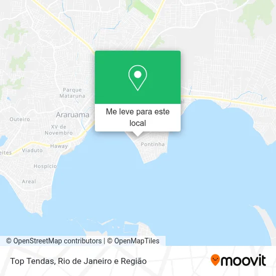 Top Tendas mapa
