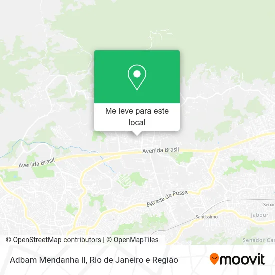 Adbam Mendanha II mapa