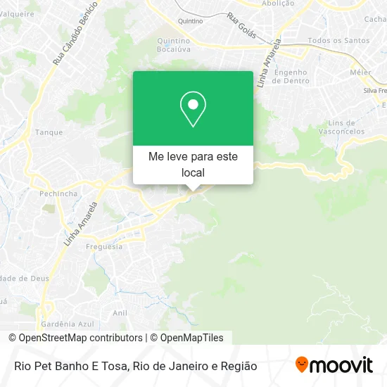 Rio Pet Banho E Tosa mapa
