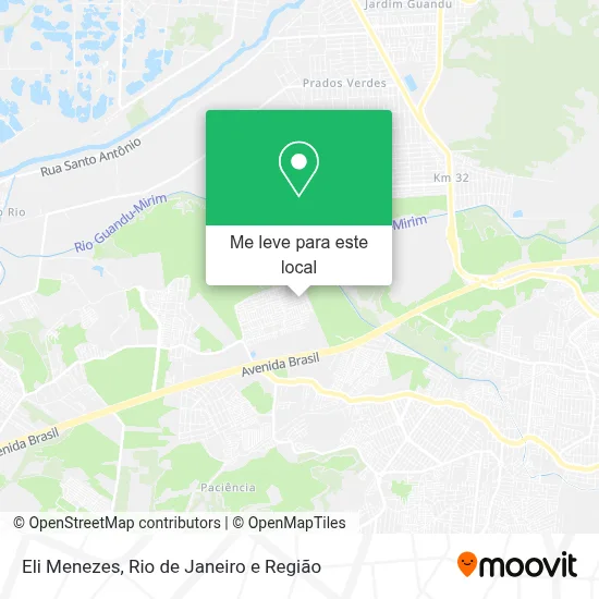 Eli Menezes mapa