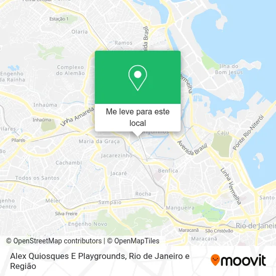 Alex Quiosques E Playgrounds mapa