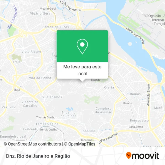Dnz mapa