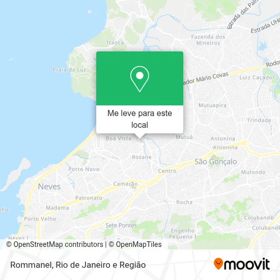 Rommanel mapa