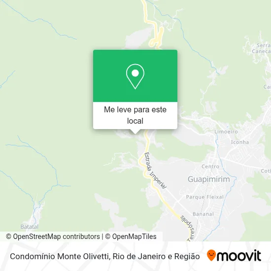 Condomínio Monte Olivetti mapa