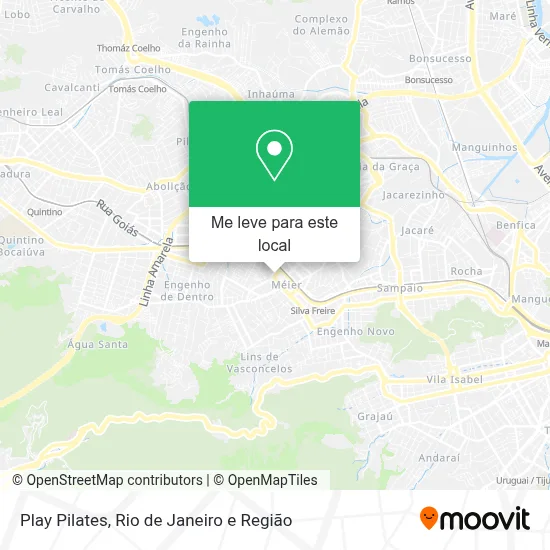 Play Pilates mapa