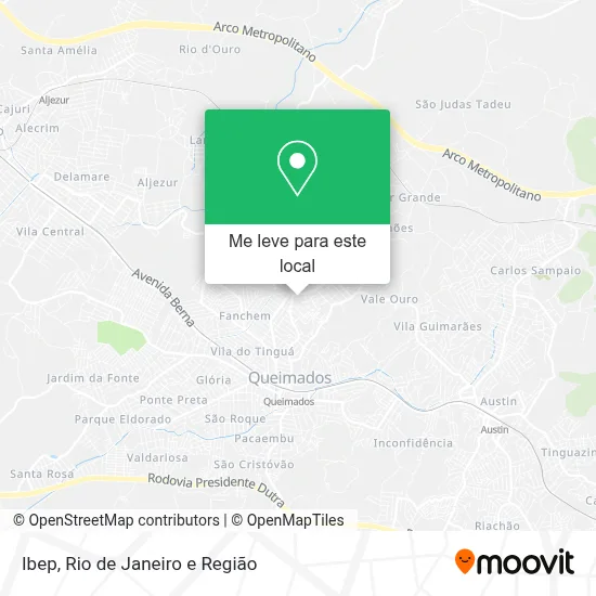 Ibep mapa