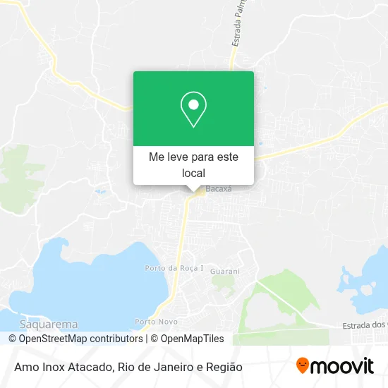 Amo Inox Atacado mapa