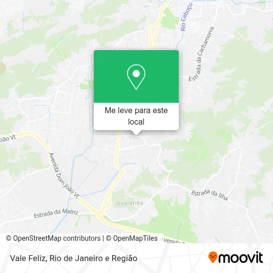 Vale Feliz mapa