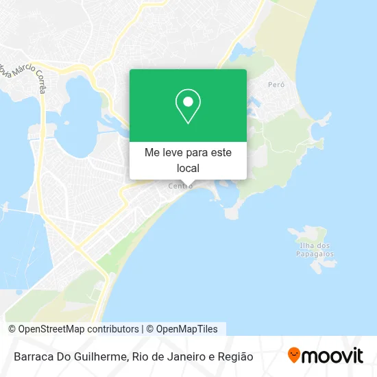 Barraca Do Guilherme mapa