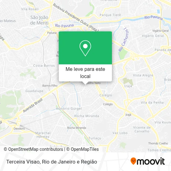 Terceira Visao mapa