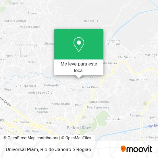 Universal Piam mapa