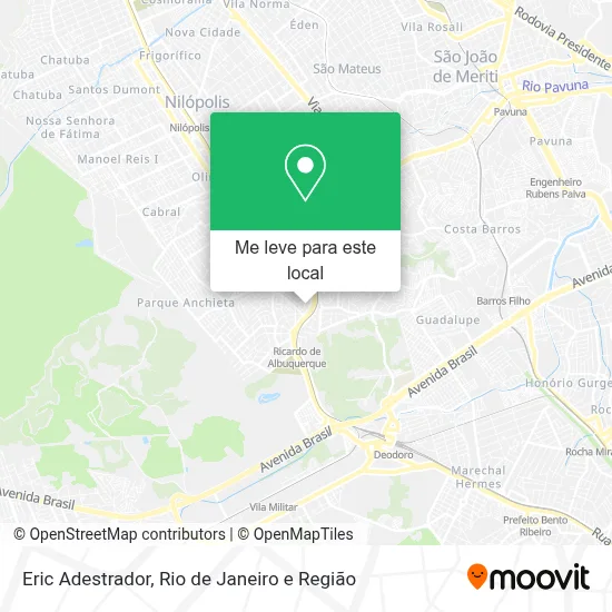 Eric Adestrador mapa
