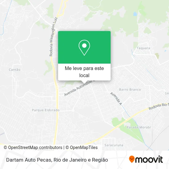 Dartam Auto Pecas mapa