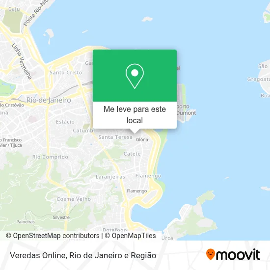Veredas Online mapa