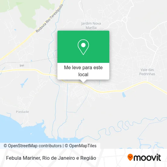 Febula Mariner mapa