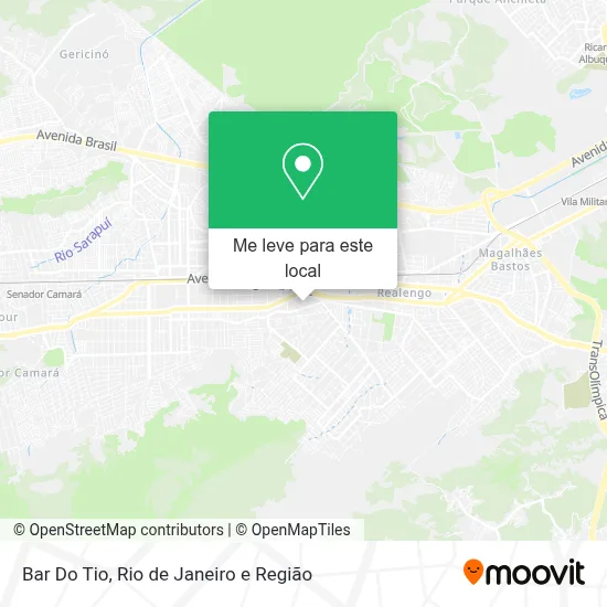 Bar Do Tio mapa