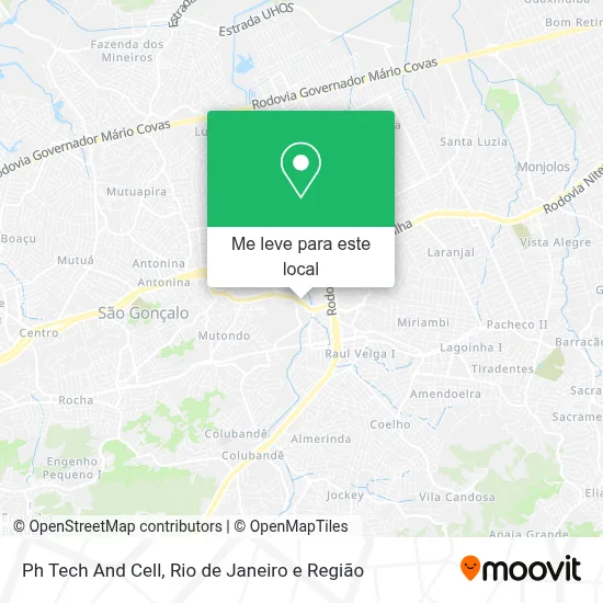 Ph Tech And Cell mapa