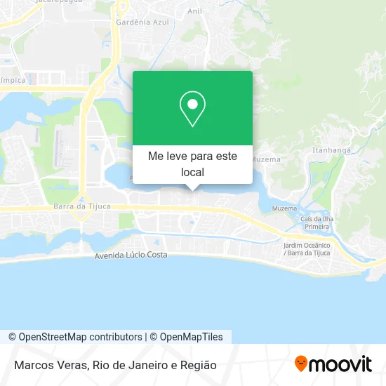Marcos Veras mapa