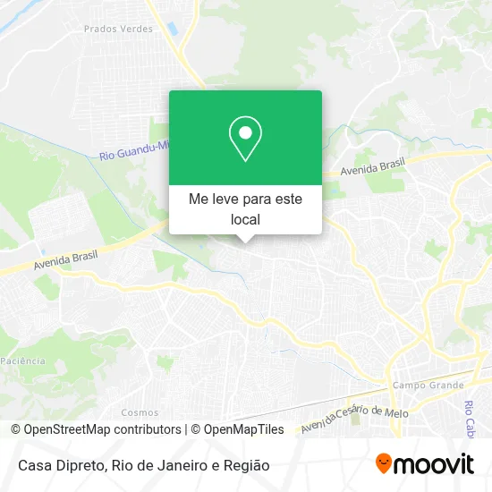 Casa Dipreto mapa