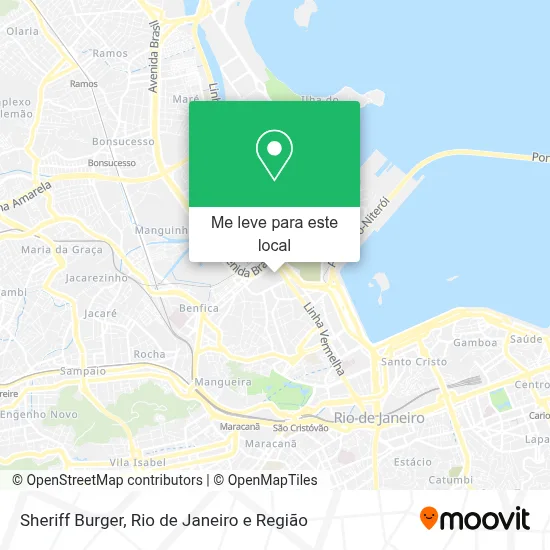 Sheriff Burger mapa