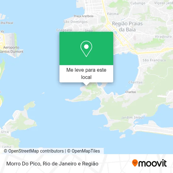 Morro Do Pico mapa