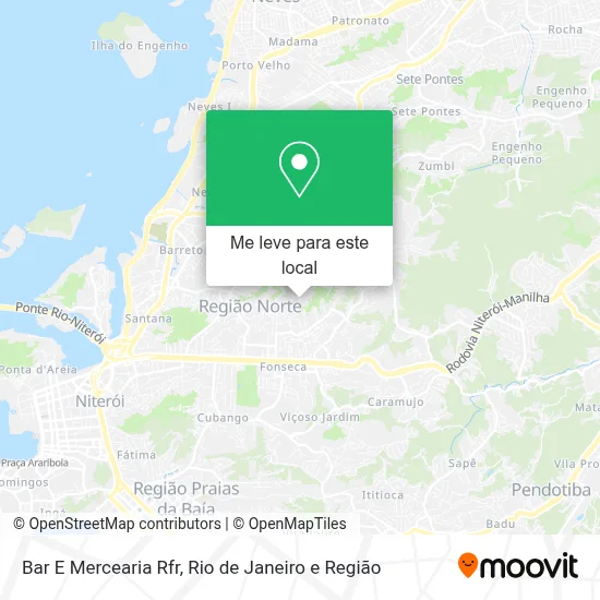 Bar E Mercearia Rfr mapa