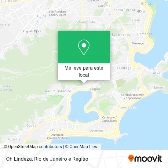 Oh Lindeza mapa