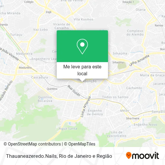 Thauaneazeredo.Nails mapa