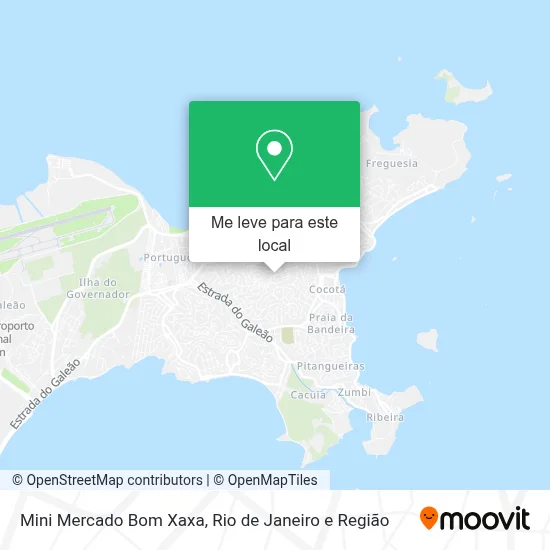 Mini Mercado Bom Xaxa mapa