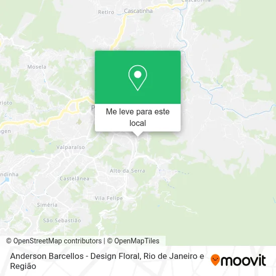 Anderson Barcellos - Design Floral mapa