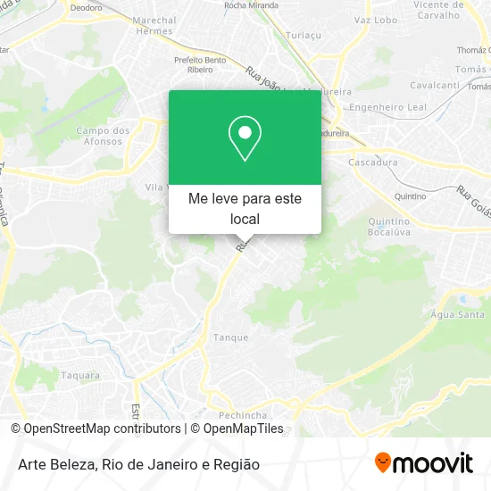 Arte Beleza mapa