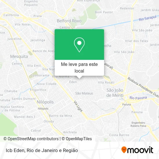 Icb Eden mapa